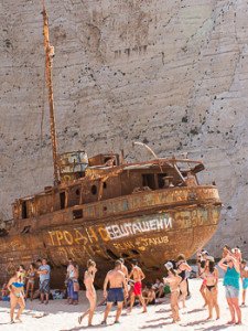 Navagio Beach on Zakynthos