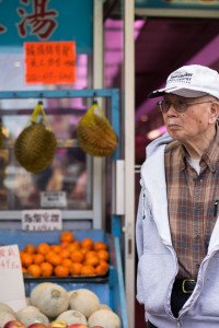 Bright colors in Chinatown