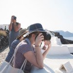 Ashley Boggs Travels to Santorini