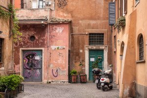 Trastevere Rome streets