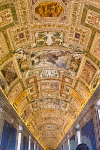 Golden Vatican Ceilings