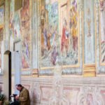 Frescos in a Monastery in Naples, Italy