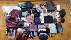 First time packing my backpack