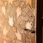 Door at The Alhambra in Granada, Spain
