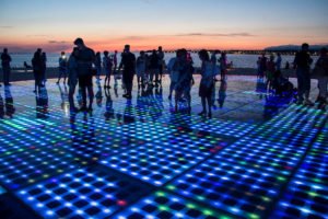 Salutation to the Sun in Zadar, Croatia