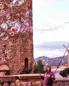 Bubbles in Florence, Italy
