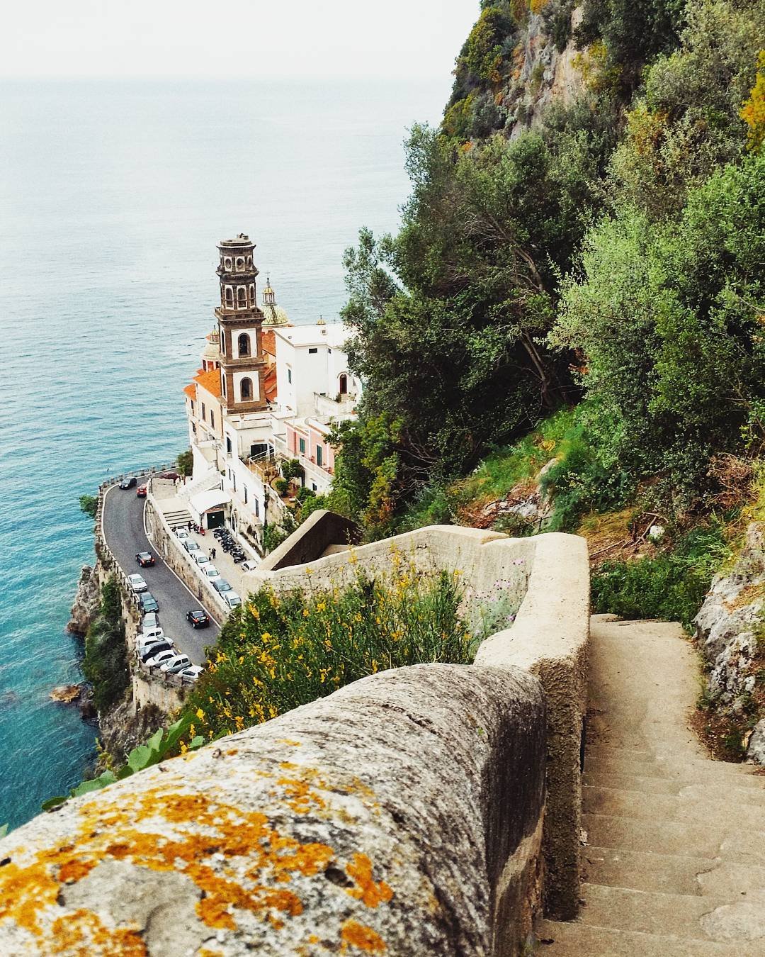 View of Atrani on the Amalfi Coast