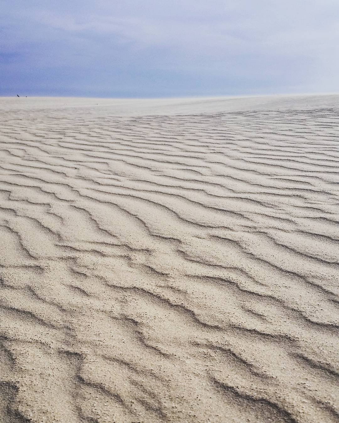 Sand Dunes at a Beach in Cadiz, Spain