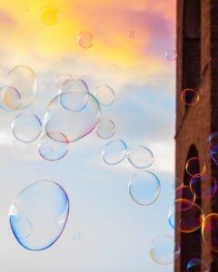 Bubbles in Florence, Italy