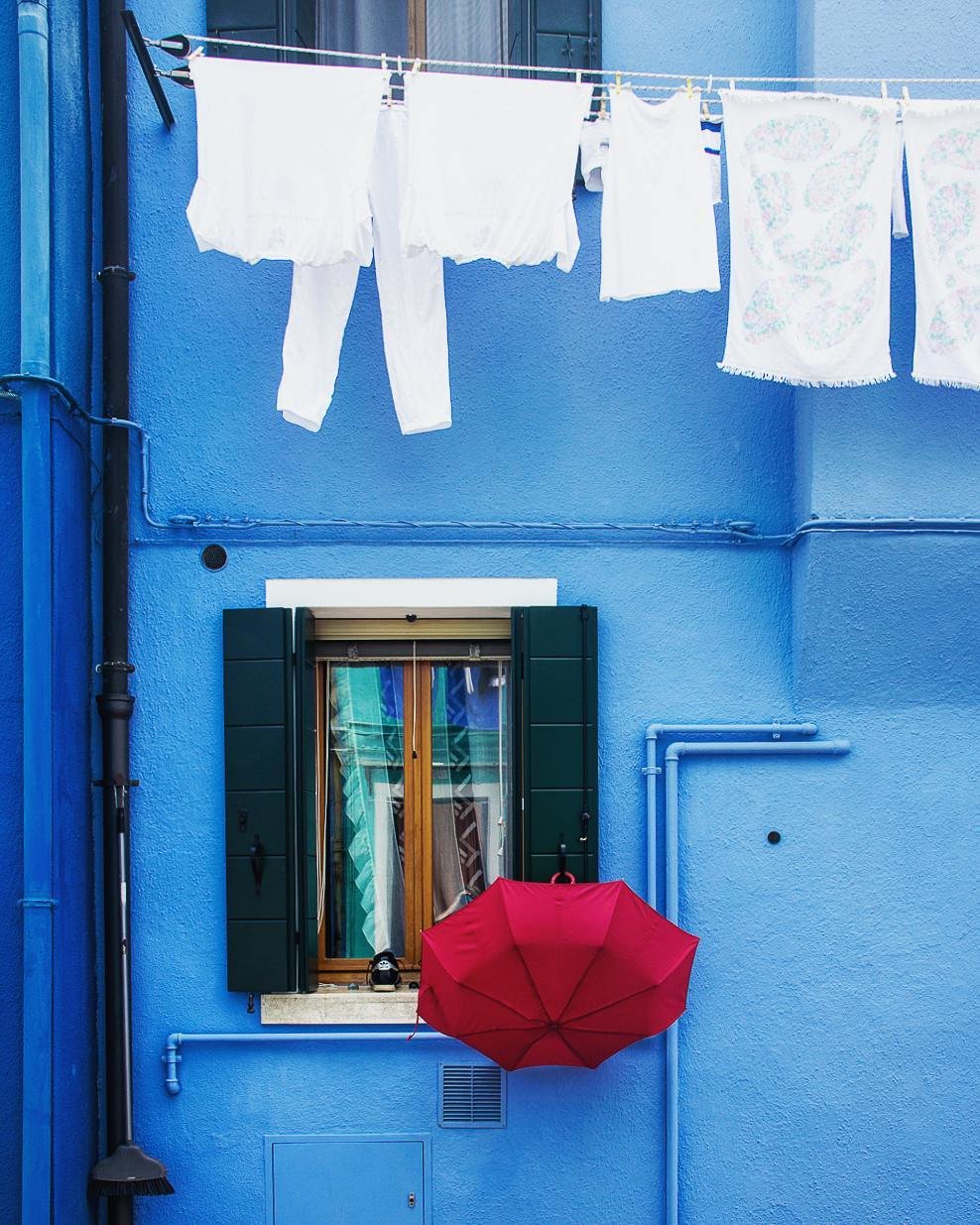 Burano, an Island Near Venice, Italy