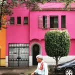 Pink House in Mexico City