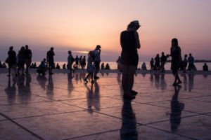 Reflections in Zadar, Croatia