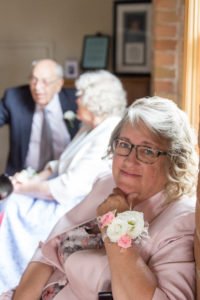 Auntie Laurie with Grandma Joy and Grandpa Vern