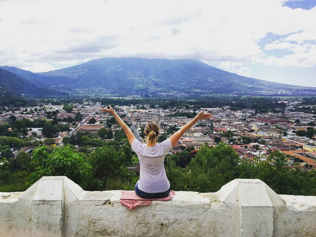 Ashley Boggs in Antigua, Guatemala