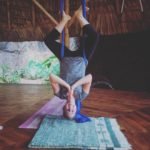 Ashley Boggs at the Yoga Forest on Lake Atitlan