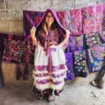 Traditional Mayan Wedding Outfit in San Cristobal, Mexico