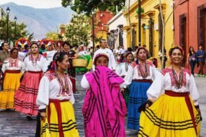 Day of the Virgin of Guadeloupe in Oaxaca, Mexico