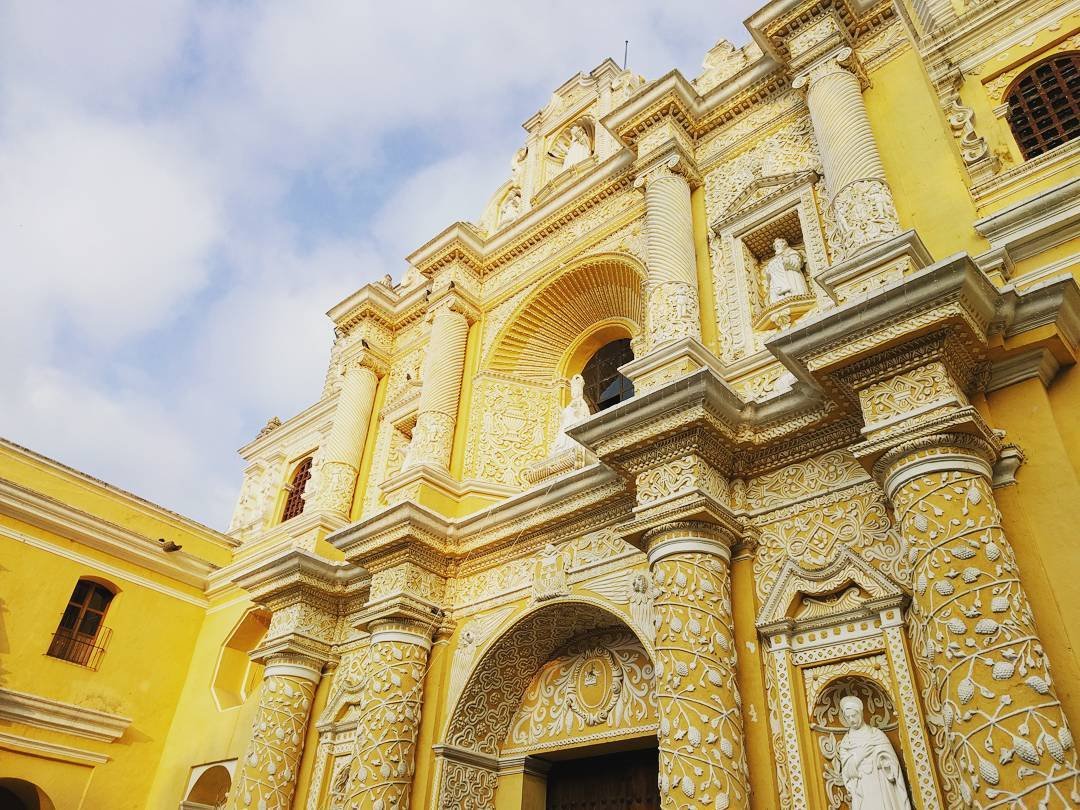 Iglesia de La Merced in Antigua, Guatemala