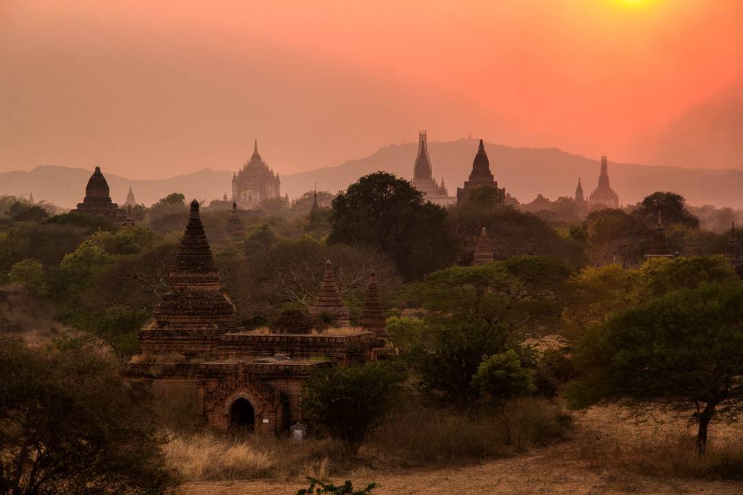 Bagan Temples in Myanmar
