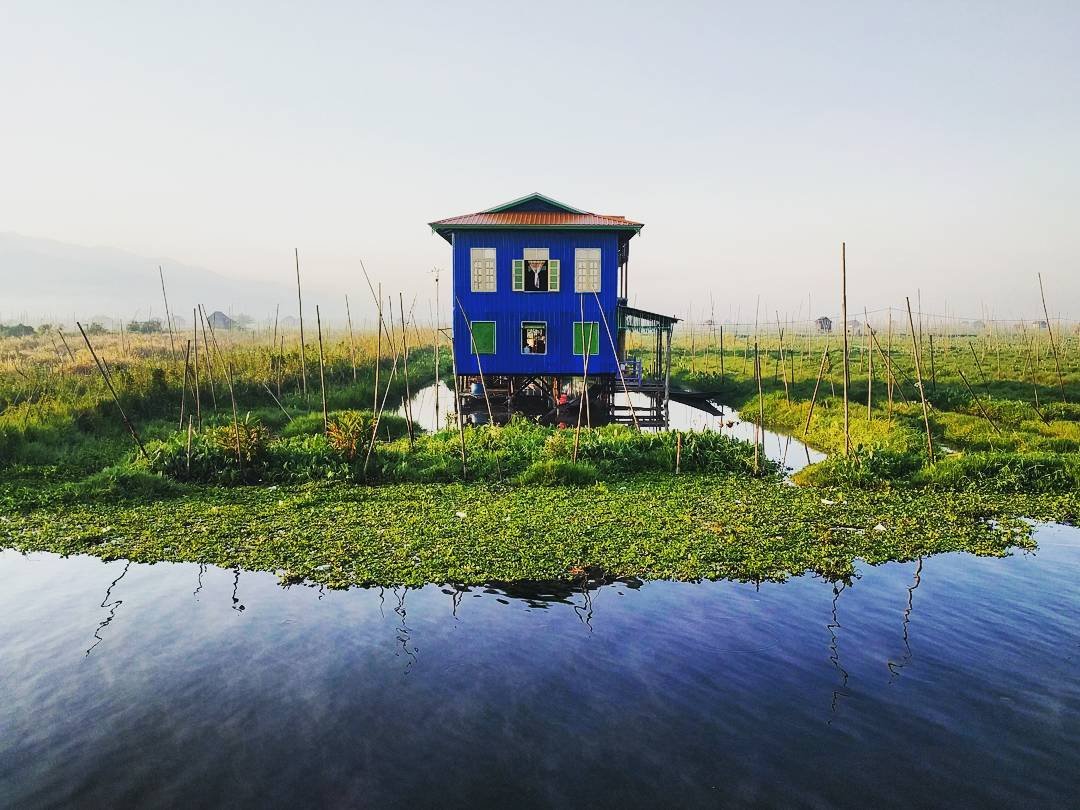 Inle Lake in Myanmar